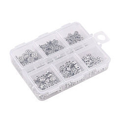 120 шт. 6 стильные бусины из сплава в тибетском стиле&nbsp;TIBE-YW0001-26