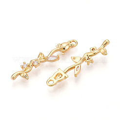 Латунные микро проложить кубического циркония подвески&nbsp;X-KK-N261-83G