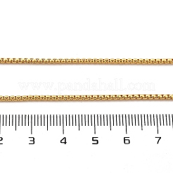 1.8 мм стойка покрытие латунные цепочки ожерелья для женщин мужчин&nbsp;MAK-L044-60G-2