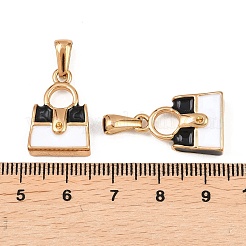 Подвески из нержавеющей стали 304 со стразами&nbsp;STAS-P438-03G