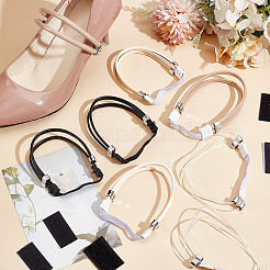 8 сумка 4 цвета искусственная кожа шнурки против распускания для обуви на высоком каблуке&nbsp;AJEW-ME0001-62