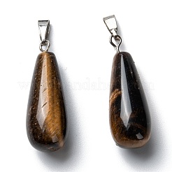 Природных тигровый глаз подвески&nbsp;G-F707-07