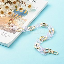 Прозрачная краска Spary Акриловые соединительные кольца Ручки для сумок&nbsp;AJEW-BA00092