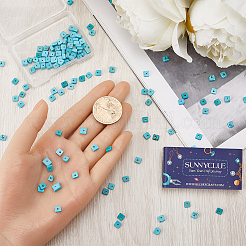 2 прядь натурального Говлит бисер прядь&nbsp;TURQ-SC0001-09