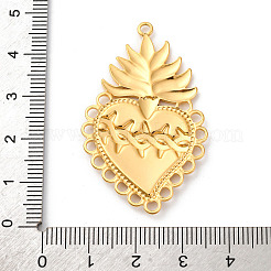 Подвески из нержавеющей стали 304 с эмалью&nbsp;STAS-D362-01G-06