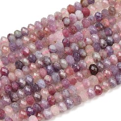 Натуральный сливовый цвет турмалиновый бисер пряди&nbsp;G-K421-A01-01