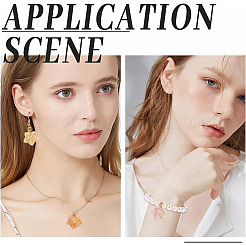 42шт 7 цвета стеклянный кулон&nbsp;PALLOY-HY00008