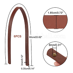 Ручки для сумок из искусственной кожи&nbsp;FIND-PH0001-93