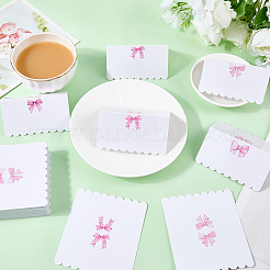 80 шт. 4 стиля бумажных карточек для рассадки гостей на стол для украшения вечеринки&nbsp;DIY-CN0003-43