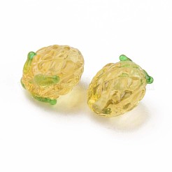 Ручной работы ухабистым Шарики Lampwork&nbsp;X-LAMP-S194-013