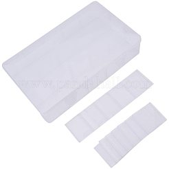 Прямоугольник пластиковые контейнеры для хранения бисера&nbsp;CON-PH0002-05