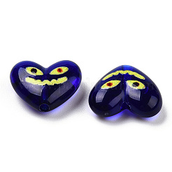 Печатные прозрачные акриловые бусины&nbsp;TACR-T008-04A