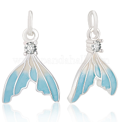 10шт латунные подвески с микропаве и кубическим цирконием&nbsp;KK-BBC0020-40