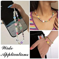 20 шт. УФ-покрытие акриловые европейские бусины&nbsp;OACR-YW0003-67