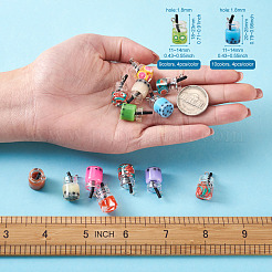 Стеклянные подвески для бутылок&nbsp;GLAA-CD0001-01