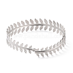 Манжета в виде листа на плече&nbsp;LS-AJEW-G033-02P