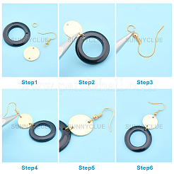 Наборы для изготовления сережек с подвесками своими руками&nbsp;DIY-SC0013-18G