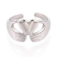 Регулируемые манжеты из нержавеющей стали 304 для женщин&nbsp;RJEW-N052-11P