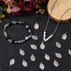 100 шт. Подвески из сплава в тибетском стиле&nbsp;TIBEP-DC0001-50