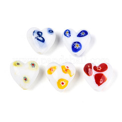 Стекло ручной работы тысячецветник бисера&nbsp;LAMP-N024-43E