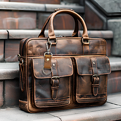 Брелоки из коровьей кожи и сплава&nbsp;KEYC-WH20005-24B