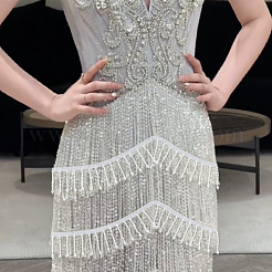 2.5 ярд акриловых бусин&nbsp;OCOR-HY0002-36