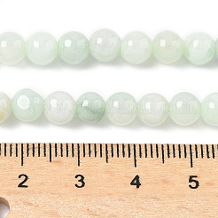 Натуральные бусины из мьянманского жадеита&nbsp;G-M454-A01-6mm