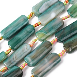 Природный агат бисер нитей&nbsp;G-H342-B03-01