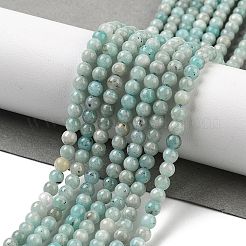 Природных амазонит бисер нитей&nbsp;LS-G-J400-D06-01