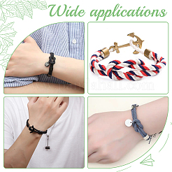 40 шт. 4-х видов проставочных бусин из нержавеющей стали 304 STAS-PH0004-68