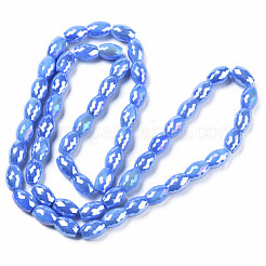 Стеклянные бусины с гальваническим покрытием &nbsp;EGLA-S194-15A-A