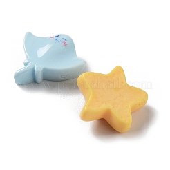 Кабошоны из непрозрачной смолы на тему океана&nbsp;X1-CRES-M026-02