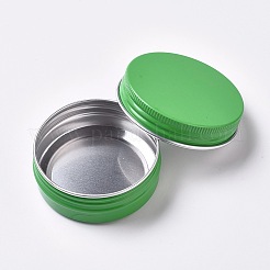 Круглые алюминиевые жестяные банки&nbsp;LS-CON-WH0068-88B-01