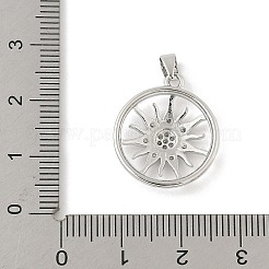 Латунные микро проложить кубического циркония подвески&nbsp;LS-KK-Z111-01P