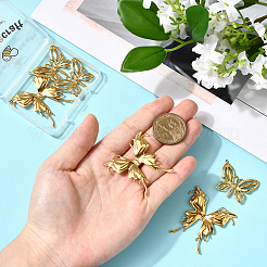 6 шт. 2 стиля подвески из нержавеющей стали 304&nbsp;STAS-BBC0007-74