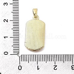 Латунь эмаль подвески&nbsp;X-KK-P336-14G-02