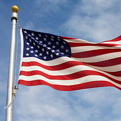 2 шт. акриловое и смоляное кольцо для крепления флагштока с веревкой&nbsp;AJEW-AN0007-39