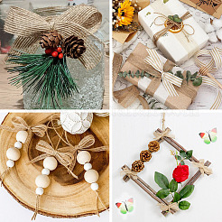 10м плетеная лента из мешковины&nbsp;OCOR-TAC0015-13B