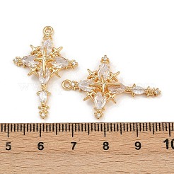 Латунные микро проложить кубического циркония подвески&nbsp;KK-K407-21G