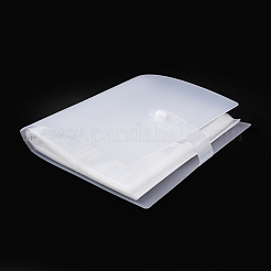 Прозрачные книги для хранения органайзера для ювелирных изделий&nbsp;AJEW-K033-02