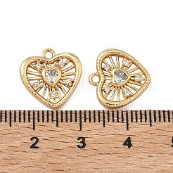 Подвески из латуни с прозрачным фианитом&nbsp;KK-A286-02G