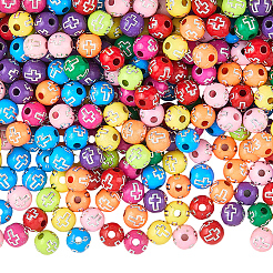 600 шт. Покрытие акриловыми бусинами&nbsp;PACR-PA0001-10B