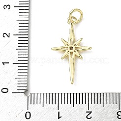 Латунные микро проложить кубического циркония подвески&nbsp;KK-L248-07G-04