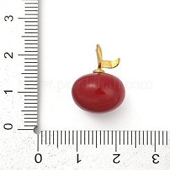 Эмалевые пластиковые подвески KK-G526-21G-04