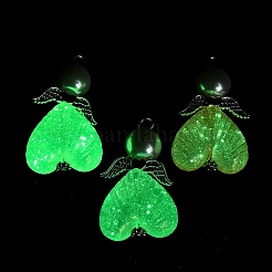 Светящиеся прозрачные акриловые подвески&nbsp;PALLOY-JF04204-01