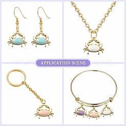 40 шт. 4 цвета экологически чистые подвески из цинкового сплава&nbsp;ENAM-CJ0002-30