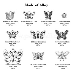 100шт 10 стиля подвески из цинкового сплава в тибетском стиле&nbsp;TIBEP-CJ0002-91