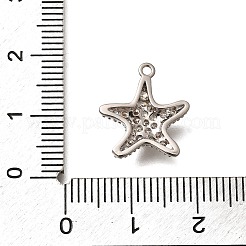 Латунные микро проложить кубического циркония подвески&nbsp;KK-M313-23P