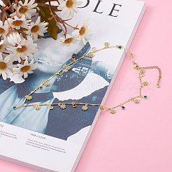 Латунь эмаль кулон ожерелья&nbsp;NJEW-JN03322