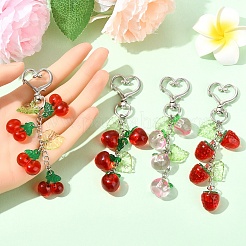 Подвеска из смоляных фруктов&nbsp;KEYC-YW00168-01